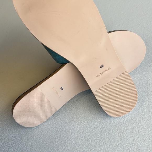 Matisse Diego Flats Sandals Green. size 6 - Picture 3 of 4